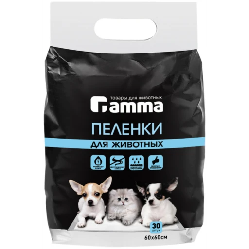 Пеленки ГАММА 60*60см/30шт гель Триол