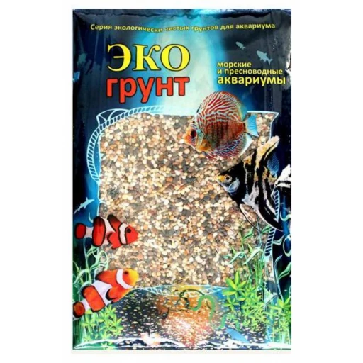 Эко грунт 1кг морская галька