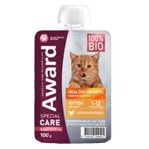 АВАРД SPECIAL CARE Healthy growth "пюре" для котят от 1 месяца из мяса к