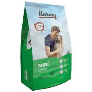 КАРМИ с д/щ 2кг Мини Юниор ИНДЕЙКА + 500гр СТИКЕР