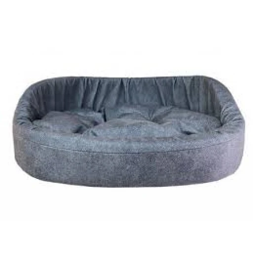 Диванчик HOMEPET Indigo steel 57см*45см*17см нежно голубой с золотом