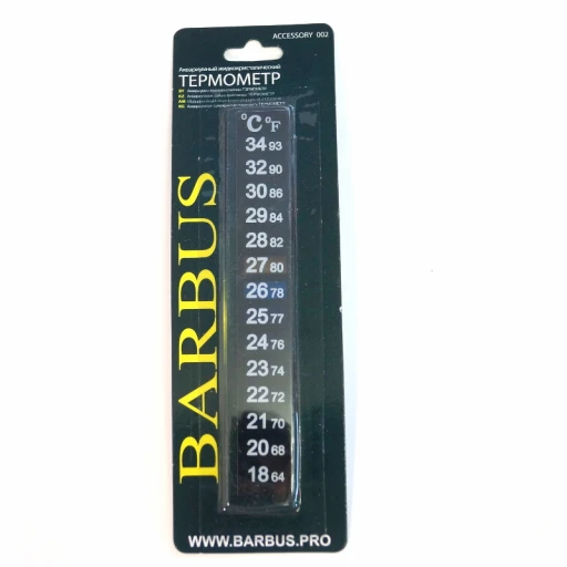 Термометр BARBUS ж/к 13см 002