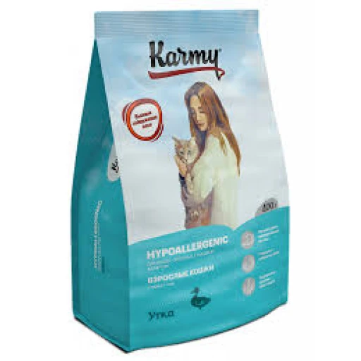 КАРМИ с д/к 400гр Гипоаллерг УТКА+СТИКЕР