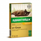 Адвантейдж д/к капли от блох 40К до 4кг/4