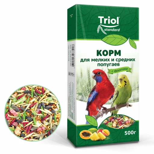 ТРИОЛ СТАНДАРТ д/мелк и ср поп ФРУКТЫ 500г/20