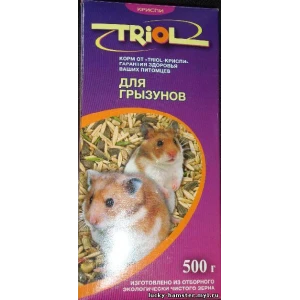 ТРИОЛ Стандарт для грызунов 500г/20