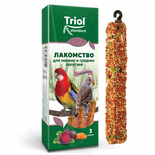 ТРИОЛ Стандарт палочки д/мел и сред п Овощи 3шт.
