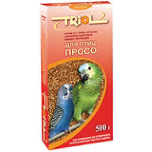 ТРИОЛ Стандарт ПРОСО д/птиц 500г/20