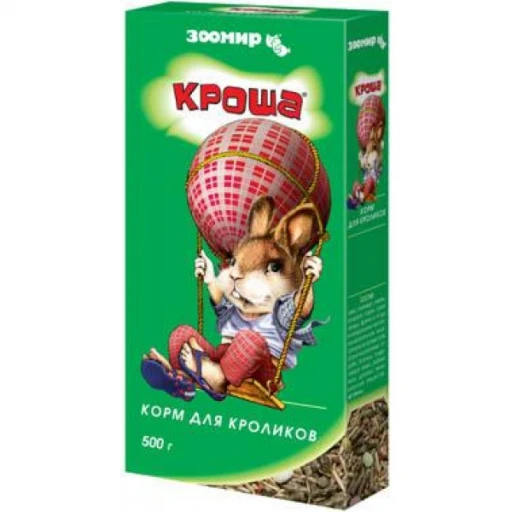 КРОША для кроликов 500г/18 З/М ц/п 77201