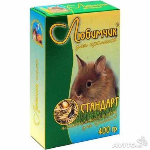 Любимчик для кроликов 400г/14