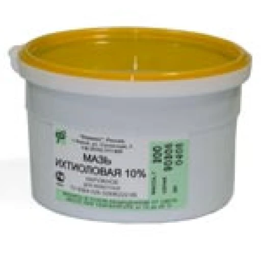 Мазь Ихтиоловая 200гр.10%/раны, экземы/ МЕДХИМ Саратов