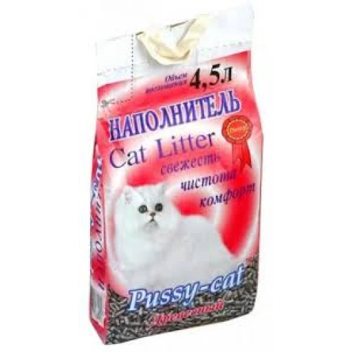 Нап ПУССИ КЕТ Древесный 4,5кг/3