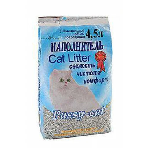 Нап ПУССИ КЕТ Древесный 4,5кг/3