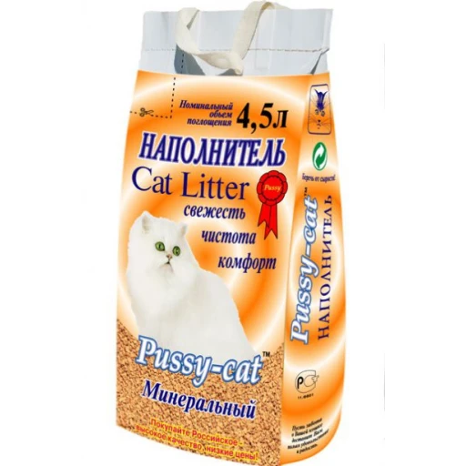 Нап ПУССИ КЕТ Минеральный 4,5кг/3