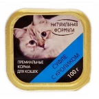 НАТУР ФОРМУЛА к /к 100г Кролик суфле лам/20