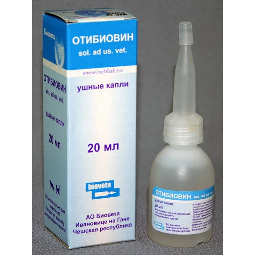 Отибиовет ушные капли 20мл