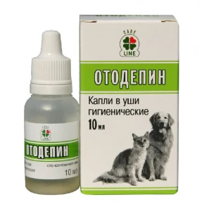 Отодепин ушные капли /лечение бол.уха/10мл/10