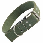 Ошейник брезент  45 двойной