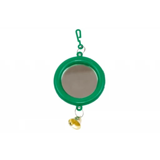 Зеркало 7*13см круглое малое HOMEPET изумруд