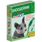 Ошейник от блох ДЗОО БИО д/кошек зеленый /6