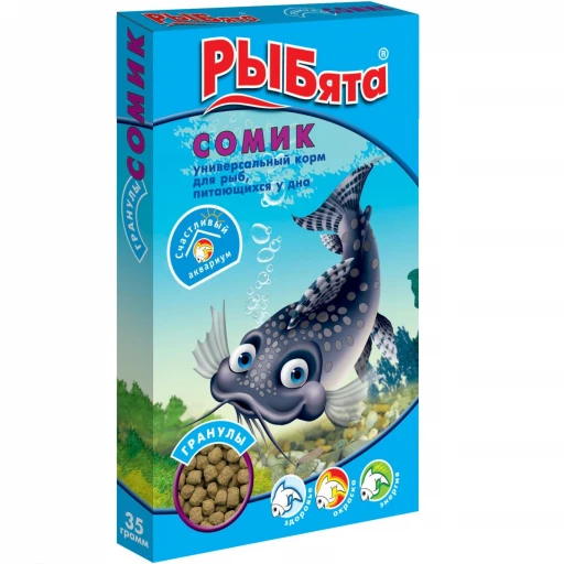 РЫБята Сомик гранулы 35г/10