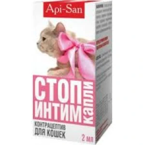 Стоп Интим капли д/кошек 2мл/10