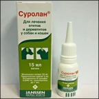 СУРОЛАН ушные капли 30мл