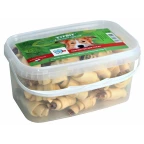 ТИТБИТ Рогалики из кожи с начинкой банка