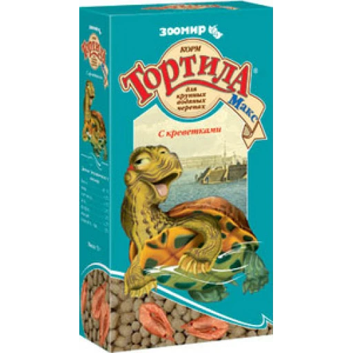 ТОРТИЛА-МАКС с креветками 70г/24 Зоомир