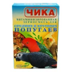 Чика д/круп  и сред попугаев 400г/24