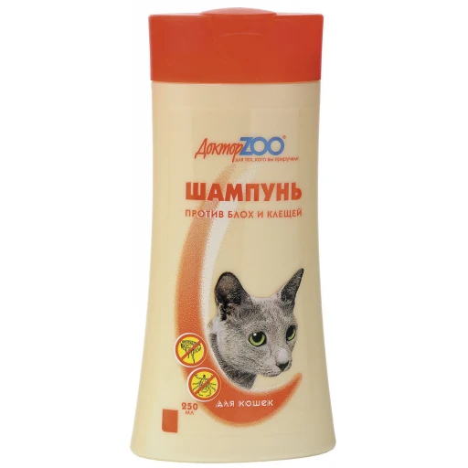 Шампунь ДЗОО д/к антипаразитный 250мл