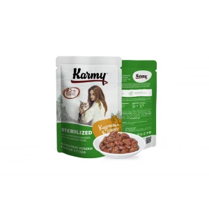 Карми вл д/к 80г 24 Стерилиз КУРИЦА СОУС