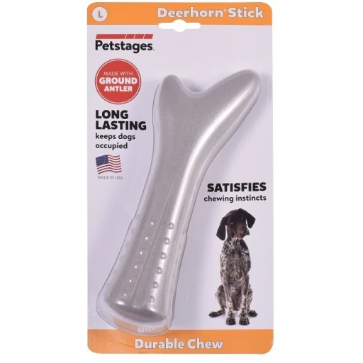 Игрушка Deerhom с оленьими рогами 20см большая Petstages