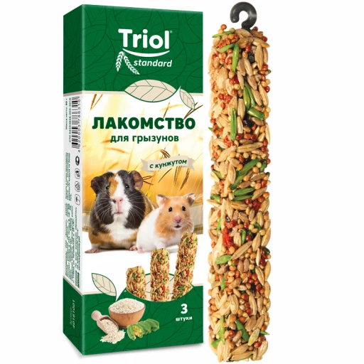 ТРИОЛ Стандарт палочки для грыз Кунжут 3шт