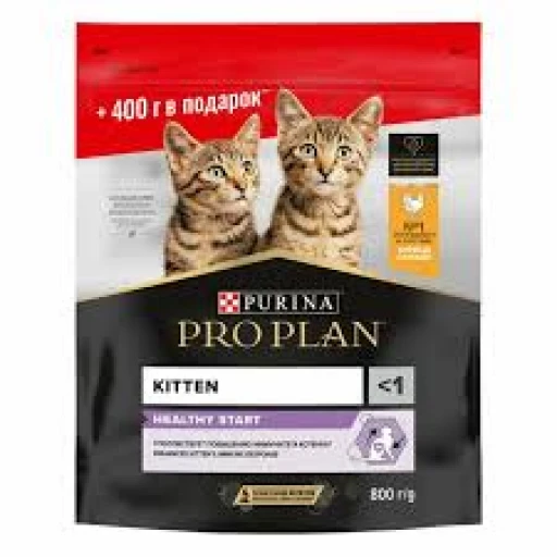 Про План с д/котят 400г+400г курица