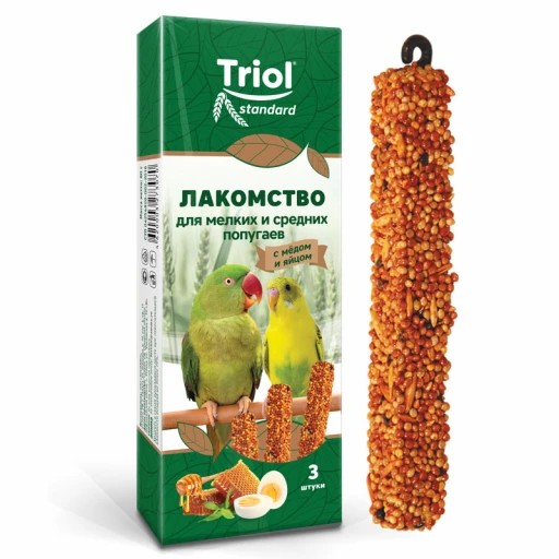 ТРИОЛ Стандарт палочки д/мел и сред п Мед и Яйцо 3шт