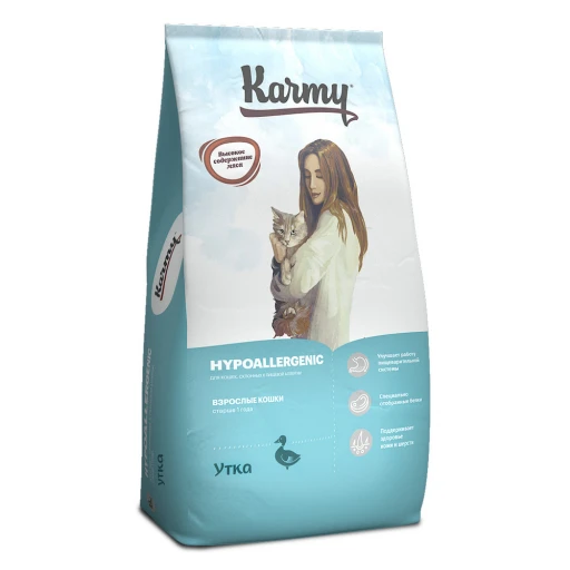 КАРМИ с д/к 10кг Гипоаллерг УТКА ВЕСОВОЙ