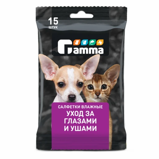 Салфетки ГАММА для глаз и ушей Триол