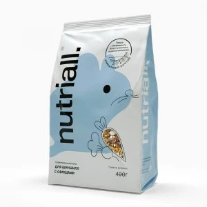 NUTRIAL для шиншилл ОВОЩИ 400г/18