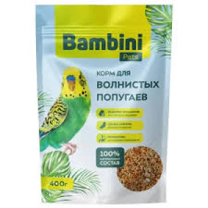 Бамбини Петс д/волн. попугаев 400г